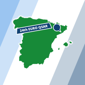 Map of spain pointing the location of the 24th EURO QSR in Barcelona